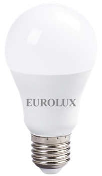 Лампа светодиодная EUROLUX LL-E-A60-15W-230-2,7K-E27 76/2/19 - фото 104239