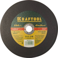 KRAFTOOL 230 x 1.6 x 22.2 мм, для УШМ, круг отрезной по нержавеющей стали (36252-230-1.6) 36252-230-1.6 - фото 107570