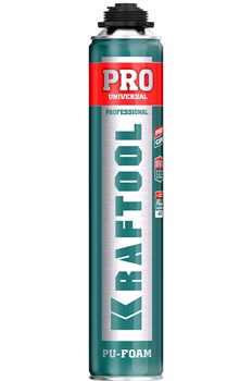 KRAFTOOL PRO, 750 мл, пистолетная, всесезонная, SVS, не залипающий клапан, выход до 45 л, монтажная пена (41182) 41182_z01 - фото 120086