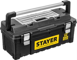 STAYER JUMBO-26, 650 x 280 x 270 мм, (26″), пластиковый ящик для инструментов, Professional (38003-26) 38003-26_z01 - фото 120470