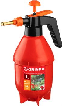 GRINDA PS-1E, объем 1 л, ручной, с удлинённым соплом, колба из полиэтилена, помповый опрыскиватель (40366) 40366_z02 - фото 122460