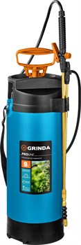 GRINDA PT-8, 8 л, с широкой горловиной, с упорами для ног, переносной опрыскиватель, PROLine (8-425158) 8-425158_z02 - фото 122763
