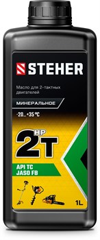 STEHER 2T-M, 1 л, минеральное масло для 2-тактных двигателей (76001-1) - фото 124776