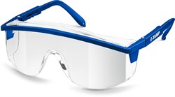 ЗУБР ПРОТОН, открытого типа, прозрачные, линза увеличенного размера, защитные очки, Профессионал (110481) - фото 124824