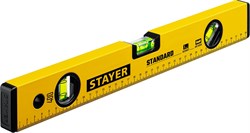 STAYER STANDARD, 400 мм, с линейкой, уровень (3460-040) 3460-040_z04 - фото 125302