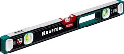 KRAFTOOL A-RATE CONTROL, 600 мм, точность 0.3 мм/м, с инновационным зеркальным глазком, сверхпрочный уровень (34986-60) 34986-60 - фото 126946