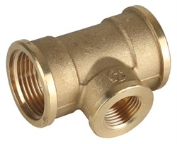 GENERAL FITTINGS внутренняя резьба 1″ - 1/2″ - 1, латунь, переходной тройник (51061-1-1/2-1) 51061-1-1/2-1 - фото 174797