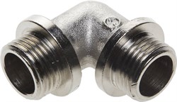 GENERAL FITTINGS штуцер/штуцер, 1/2″, никель, уголок с упором (51072-S/S-1/2) 51072-S/S-1/2 - фото 174804