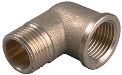 GENERAL FITTINGS гайка-штуцер, 3/4″, латунь, уголок с упором (51074-G/S-3/4) 51074-G/S-3/4 - фото 174812