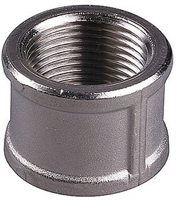 GENERAL FITTINGS 1/2″, никель, муфта (51091-1/2) 51091-1/2 - фото 174827