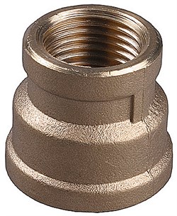 GENERAL FITTINGS 1/2″ - 3/4″, латунь, переходная муфта (51094-1/2-3/4) 51094-1/2-3/4 - фото 174834