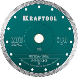 KRAFTOOL ULTRA-THIN 200х1.8 мм ультратонкий алмазный диск (36685-200) 36685-200 - фото 194464