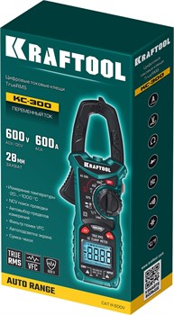 KRAFTOOL KC-300 Цифровые токовые клещи (59832) 59832 - фото 220860