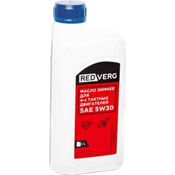 Масло REDVERG 4-такт зимнее 5W30 (1л) RD-4T-1L-S - фото 228355