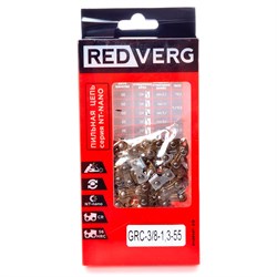 Цепь REDVERG 55зв, 3/8, 1,3 мм (зуб NT-нано) GRC-3/8-1,3-55 - фото 233184