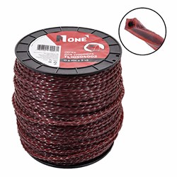 Леска для триммера 5.0LB (4.0 мм,2.25кг, крученный двухцветный, 210 м (2-ух слойный) бухта № 1 TL10504002 - фото 246581