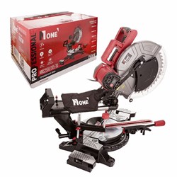 Пила торцовочная NMS 2500/305-1SL (2500Вт,диск 305мм,угл.рез 45гр,повор.стол,протяж.,ремен.перед) №1 NMS 2500/305-1SL №1 - фото 247900