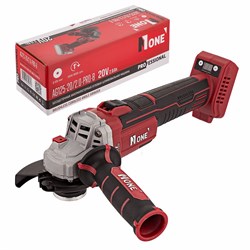 INDUSTRIAL УШМ акк.бесщет. AG125-20/2.0-PRO-B (125мм,плавный пуск,элект.рег.обор.,тушка)  №1 AG125-20/2.0-PRO-B №1 - фото 248067