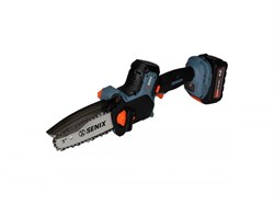 Пила цепная акк X2 SENIX  CSX2-M3-EU (20В, бесщет,шина 5",11м/с,масл.бак , 1 акк 4Ач, бескл.смена) 908484 - фото 248529