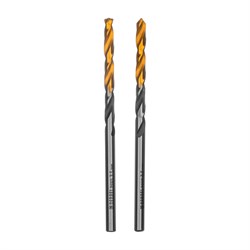 Сверло спиральное по металлу 3,5 x 70мм, Р6М5, Golden Tip, многогранная заточка, 2шт. Denzel 718270 - фото 261481