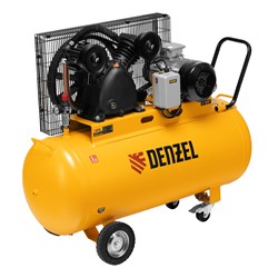 Компрессор воздушный рем. привод BCV 4000-T/200, 4,0 кВт, 200 литров, 690 л/мин Denzel 58120 - фото 262251
