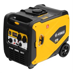 Генератор инверторный GS-4500iSE, 4,5 кВт, 230 В, закрытый корпус, электростартер DENZEL 94714 - фото 263435