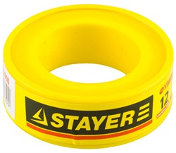 STAYER  0,075 мм х 12 мм х10 м, 0,16 г/см3, Фумлента  12360-12-016 - фото 35389