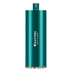 KRAFTOOL DIAMOND 162 мм (450 мм, 1 1/4″, лазерная сварка сегментов), Алмазная Коронка по железобетону (29825-162) 29825-162 - фото 380113