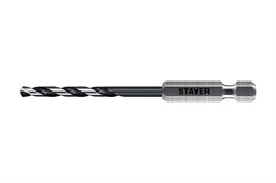 STAYER НЕХ-1/4″, d 4.0 х 98 мм, сверло по металлу для винтовёртов и шуруповертов IMPACT READY (29603-4) 29603-4 - фото 380197