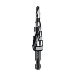 STAYER Pro-Max 4-12мм, 9 ступеней, винтовая спираль, сверло ступенчатое (29661-4-12-9) 29661-4-12-9 - фото 380840