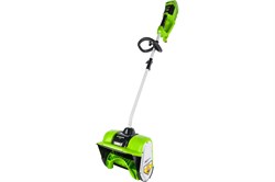 Снегоуборщик-снеголопата аккум. Greenworks GD40SSK4 (40V, 30см, бесщет, с 1хАКБ 4 Ач и ЗУ) 2600807UВ 2600807UB - фото 387959