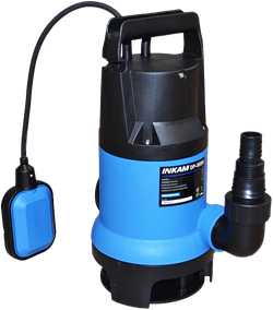 Inkam DP-850Н Насос для грязной воды (850В, 8,5м, 235л/м) DP-850Н - фото 388851