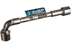 Ключ торцевой 19мм Г-обр. Зубр 27187-19