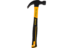 Молоток-гвоздодер STAYER с фибергласовой рукояткой, 450 г 2026-450