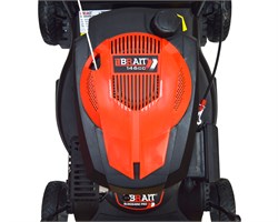 Газонокосилка бензиновая BLM2640M PRO (2,6кВт,сбор.,мульч.,выброс задн.,травосб.40л,шир.398мм,выс.25-70мм,тип передв. ручной, колеса 6/7) 8шт/палл 06 03 010 102 - фото 392285