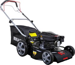 Газонокосилка бензиновая BR4546S (2.5 кВт, самоход.,травосб.60л.,шир.скаш.460мм,выс.30-80,8 ступ,колеса 7'/10',ремень Z(O) 670) 8шт/поддон 06 03 006 086 - фото 392297