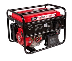 Генератор бензиновый BR6500-CU(E) (6,0/6,5кВт,220В,50Гц) электростартер+аккумулятор, медная обмотка, 4/6шт/пал 02 01 015 029 - фото 392338