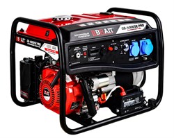 Генератор бензиновый GB-4000SE PRO (3,0/3,5кВт,электрозапуск, выход под блок ATS, функция DUPLEX (пусковой ток)7кВт;220В, 50Гц,медная обмотка)8шт/подд 02 01 095 035 - фото 392343
