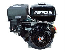 Двигатель бензиновый GE925 (9л.с.,шкив 25мм,длина вала 71мм;ручной запуск;1-цилиндр;4-тактн;топлив бак 6,5л;раб.объем 270куб.см) 18шт/пал 03 01 290 002 - фото 392471