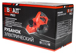 Рубанок электрический P823 (900Вт,размер ножа  82*5,7*1,2 мм, 14500 об/мин) 4шт/кор 96шт/подд 21 01 243 106 - фото 394148