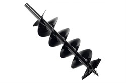 Шнек для грунта D-300/800/2 двухзаходный (для мотобуров Brait) 20шт/24шт/поддон 08 02 027 019 - фото 394960