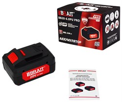 Аккумулятор BB20-6.0PU PRO (Единая платформа PU и PUBL) 20шт/кор. 21 02 635 101