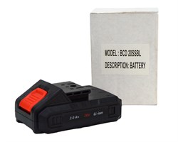 Аккумулятор шуруповерта BCD20SBL-2.0 (подходит для дрели аккумуляторной BCD20SSBL) 21 02 546 070