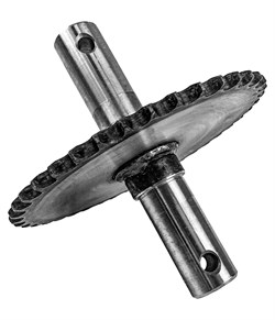 Вал внутренний нижний ( в сборе со звездой) для мотокультиватора BR-65 04 06 004 015