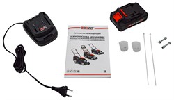 Газонокосилка бензиновая BLM3350SE PRO(3,3кВт;АКБ; З/У; сбор,мульч.,выброс зад./бок;трав.60л; 501мм/25-70мм;электростартер,самох.,колеса7/10) 6шт/подд 06 03 015 102