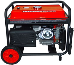 Генератор бензиновый BR11000VE2 (8.0/8.5кВт,380/220В 50Гц, трехфазный+двухфазный(перек.реж)мощ 18л.с.дисплей,эл.стар,мед.обм, DUPLEX 6/8шт/подд 02 01 082 100