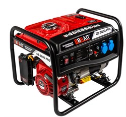 Генератор бензиновый GB-3800 PRO (2,8/3,1кВт,220В,50Гц), 6/8/12/шт/пал 02 01 020 035