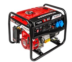 Генератор бензиновый GB-4000S PRO (3,0/3,5кВт, пусковой ток 7кВт; 220В, 50Гц, медная обмотка) 6/8/12шт/поддон 02 01 031 035