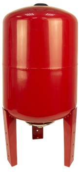 Гидробак 50LV 50л. красный, рабочее давление 1.5-6.5бар (вертикальный) 12/15шт/подд 23 02 067 056