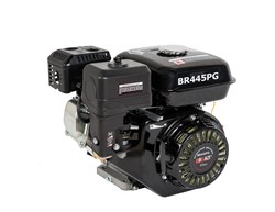 Двигатель бензиновый BR445PG (17л.с;вал под шлицы;длина вала 44мм;ручной запуск;1-цилиндр;4-тактный;бак 6,5л;рабоч объем438куб.см;картер1,1л)18шт/пал 03 01 202 002